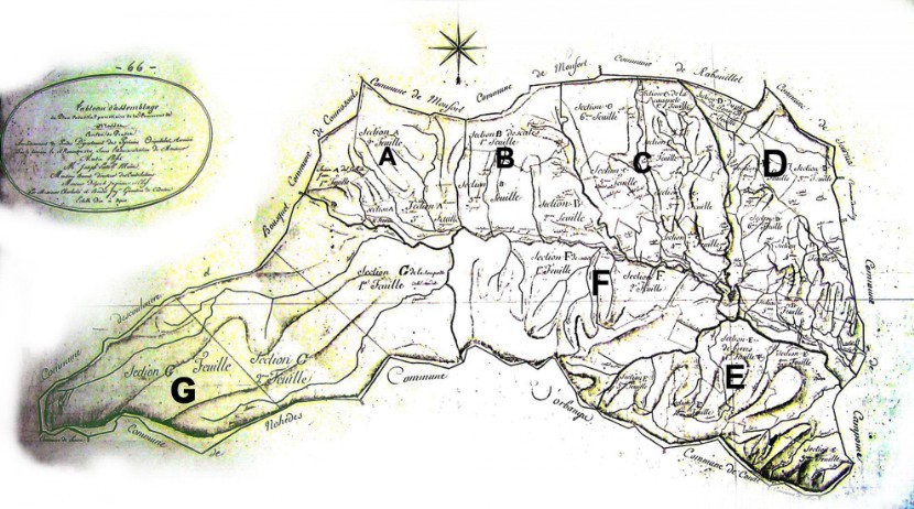 Plan cadastral de 1811