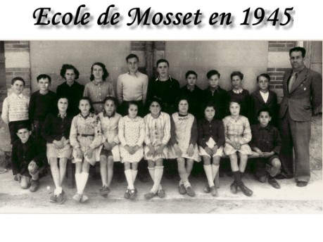 Ecole en 1945