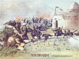 Sidi Brahim - Peinture de E. Detaille