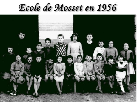 Ecole Mosset 1956